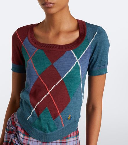 Pullover Argyle in lana e cotone - Vivienne Westwood - Modalova