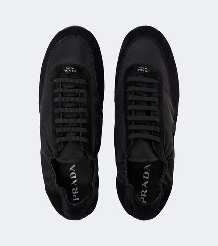 Zapatillas Collapse de Re-Nylon y ante - Prada - Modalova