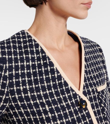 Giacca in bouclé di misto lana e cotone - Valentino - Modalova