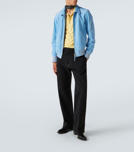 Tom Ford Polo in cotone e seta - Tom Ford - Modalova