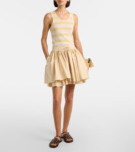 Minifalda Paula's Ibiza de popelín de algodón - Loewe - Modalova