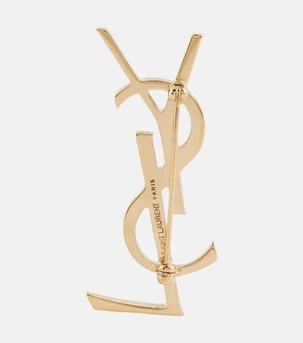 Saint Laurent Monogram brooch - Saint Laurent - Modalova