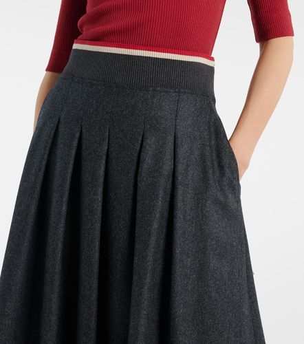 Brunello Cucinelli Wool midi skirt - Brunello Cucinelli - Modalova