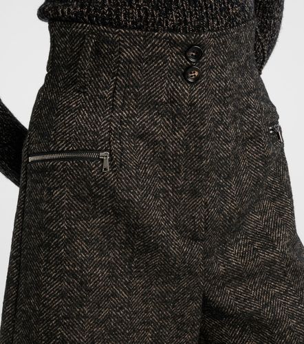 Herringbone wool-blend shorts - Max Mara - Modalova