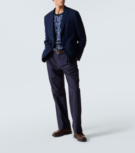Etro Pullover in cotone con intarsi - Etro - Modalova