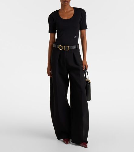 Embroidered cotton bodysuit - Jacquemus - Modalova