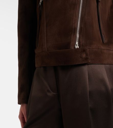 Tom Ford Suede biker jacket - Tom Ford - Modalova
