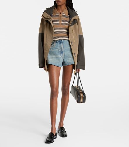 Prada High-rise denim shorts - Prada - Modalova