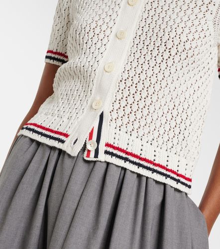 Top de algodón con pointelle - Thom Browne - Modalova