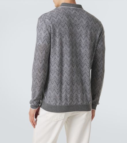 Pullover polo in cashmere a zig zag - Missoni - Modalova