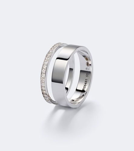Berbere 18kt white gold ring with diamonds - Repossi - Modalova