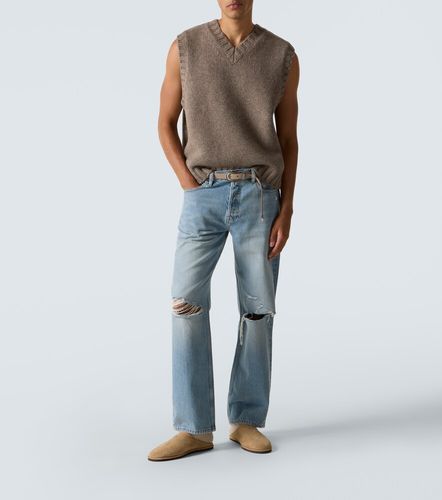 Relaxed Jean distressed straight jeans - Frame - Modalova