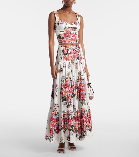 Top bustier in misto cotone - Dolce&Gabbana - Modalova