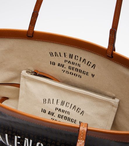 Borsa Select Medium in canvas e pelle - Balenciaga - Modalova