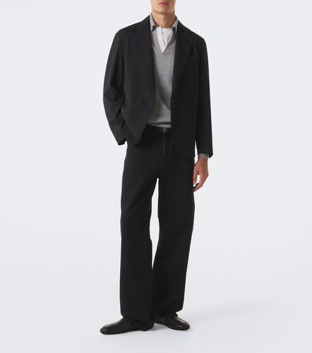 Virgin wool and cashmere polo sweater - Lardini - Modalova