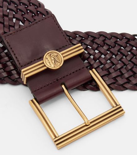 Etro Pegaso woven leather belt - Etro - Modalova