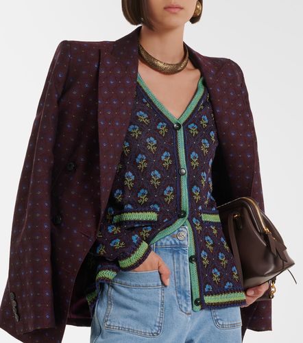 Etro Cárdigan de jacquard floral - Etro - Modalova