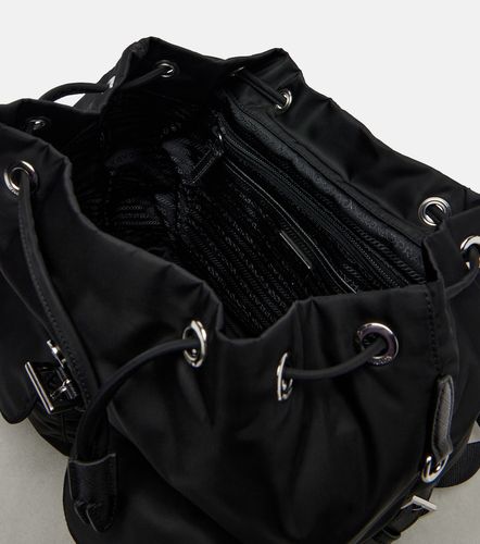 Mochila Medium de Re-Nylon con piel - Prada - Modalova