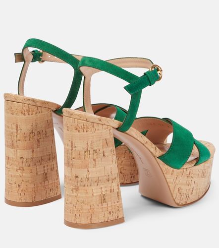 Bebe suede platform sandals - Gianvito Rossi - Modalova