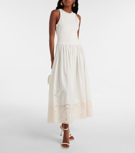 Alémais Vestido midi Pegasus de popelín de algodón - Alemais - Modalova