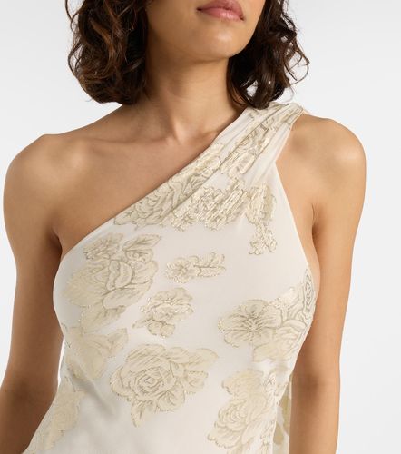 Vestido largo Ava de malla de seda - Alexandra Miro - Modalova