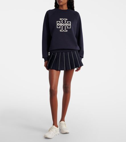 Sudadera en jersey de algodón con logo - Tory Burch - Modalova