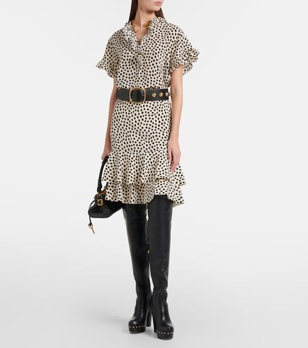 Chloé Minifalda de seda con lunares - Chloe - Modalova