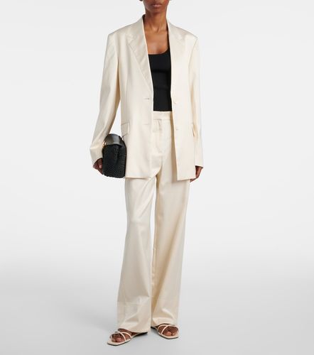 Toteme Blazer in raso - Toteme - Modalova