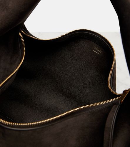 Olivia Medium suede shoulder bag - Khaite - Modalova
