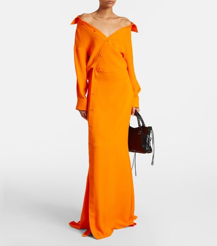 Balenciaga Off-shoulder silk gown - Balenciaga - Modalova