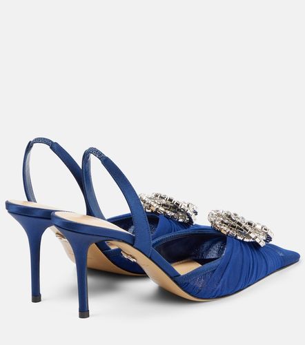 Pumps slingback Galaxy 85 in tulle - Mach & Mach - Modalova