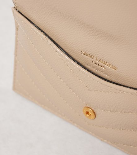 Cassandre leather wallet - Saint Laurent - Modalova