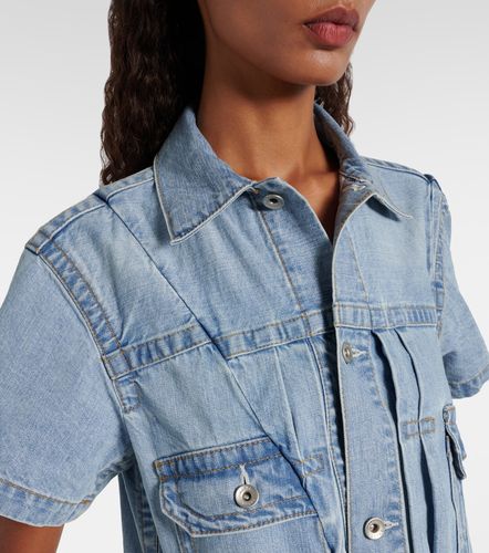 Sacai Deconstructed denim minidress - Sacai - Modalova
