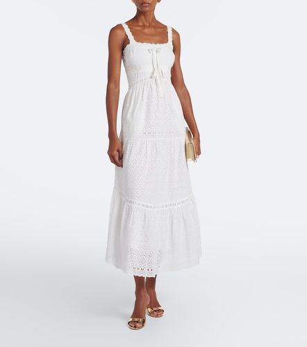 Vestido midi Constance de bordado inglés - Ulla Johnson - Modalova