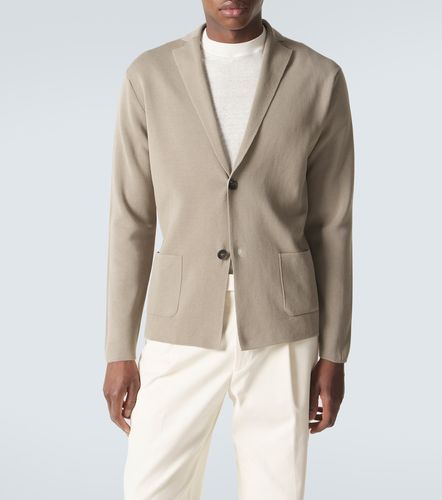 Blazer de crepé de algodón - Thom Sweeney - Modalova