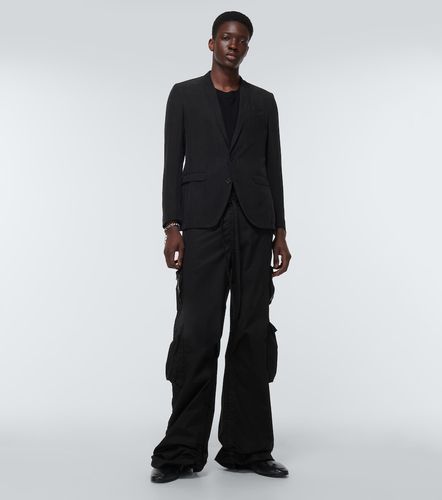 Pantaloni regular in cotone a vita alta - Dolce&Gabbana - Modalova