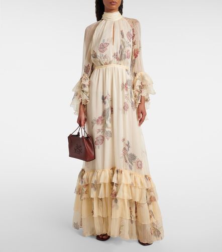Etro Floral silk crepon gown - Etro - Modalova