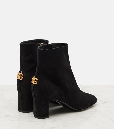 Dolce&Gabbana DG suede ankle boots - Dolce&Gabbana - Modalova
