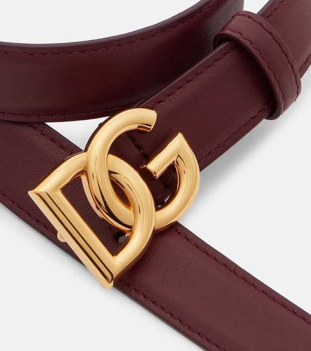 Dolce&Gabbana DG leather belt - Dolce&Gabbana - Modalova
