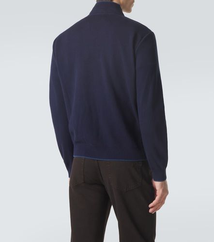 Canali Suede bomber jacket - Canali - Modalova