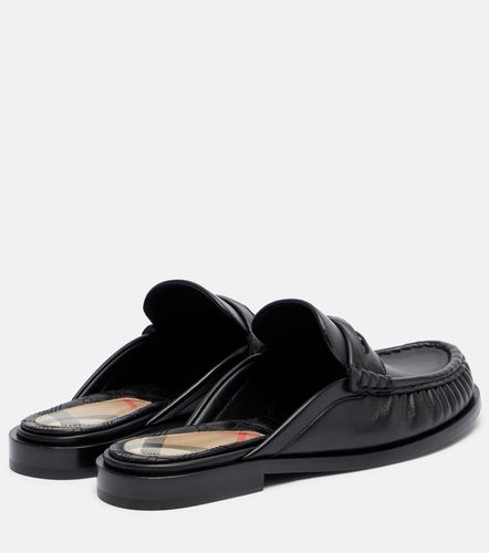 Burberry Leather mules - Burberry - Modalova