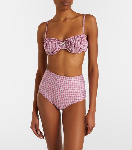 Reyes checked bikini bottoms - Faithfull - Modalova