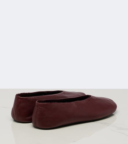 Stella leather slip-on shoes - The Row - Modalova
