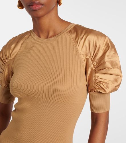 Max Mara Top in crêpe a coste - Max Mara - Modalova