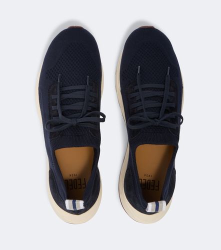Fedeli Sneakers in maglia con suede - Fedeli - Modalova