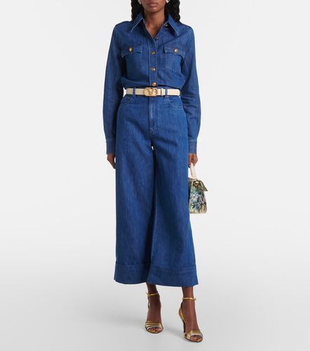 Valentino Top de denim - Valentino - Modalova