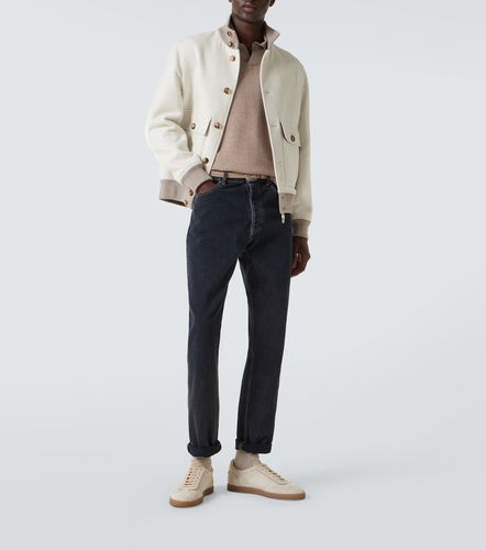 Cashmere polo sweater - Brunello Cucinelli - Modalova