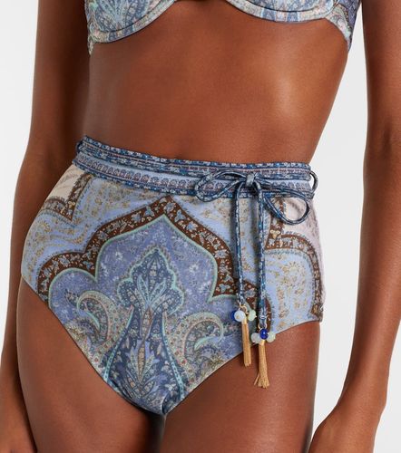 Wanderlust high-rise bikini bottoms - Zimmermann - Modalova