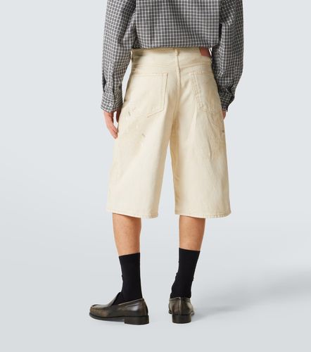 Bermuda di jeans distressed - Acne Studios - Modalova