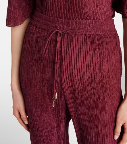 Pantalones flared Claude de seda - Gabriela Hearst - Modalova